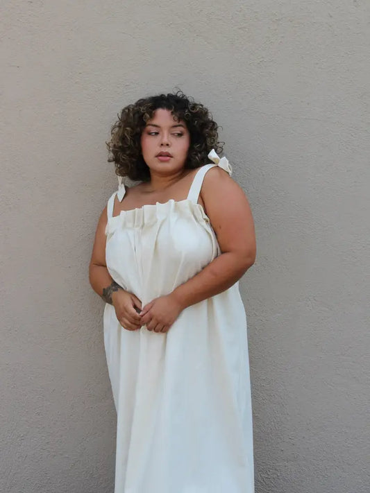 Woven Silk Dress
