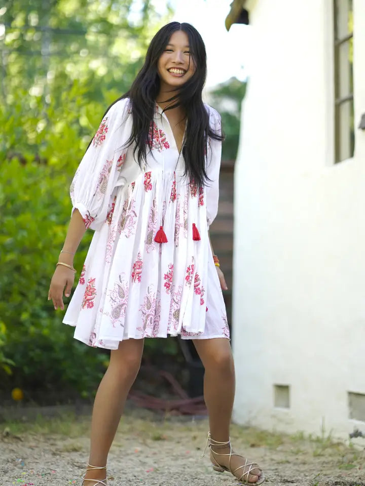 Mini Dress Red Olive